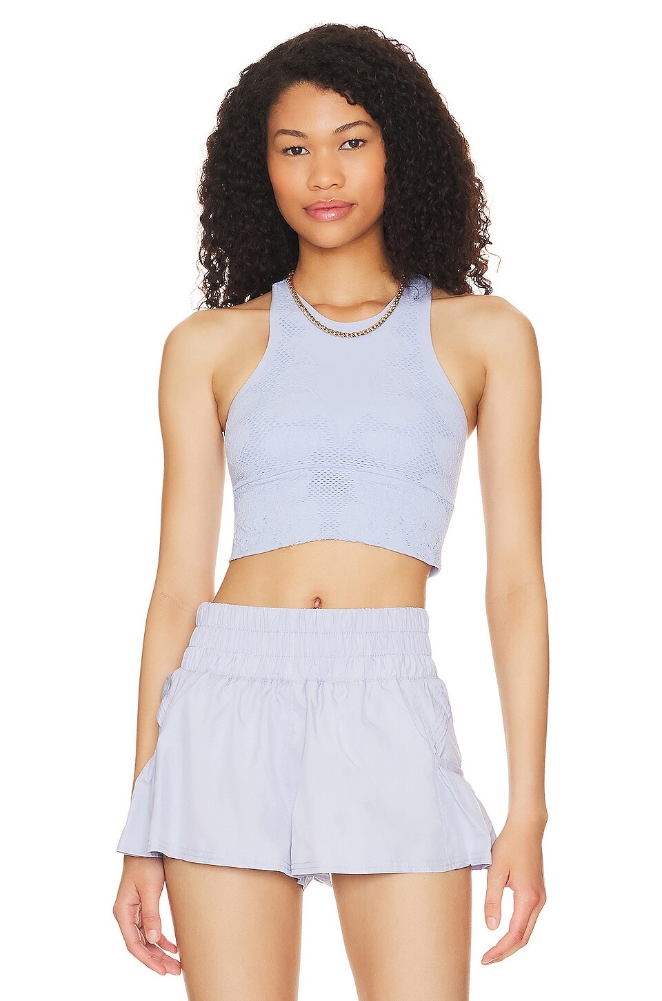 

Бюстгальтер Free People x FP Movement Floral Every Single Time, цвет Lunar Bloom