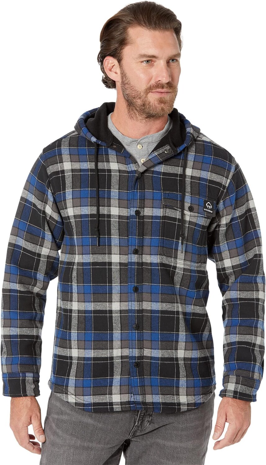 

Куртка Bucksaw Bonded Shirt Jacket Wolverine, цвет Cobalt Plaid