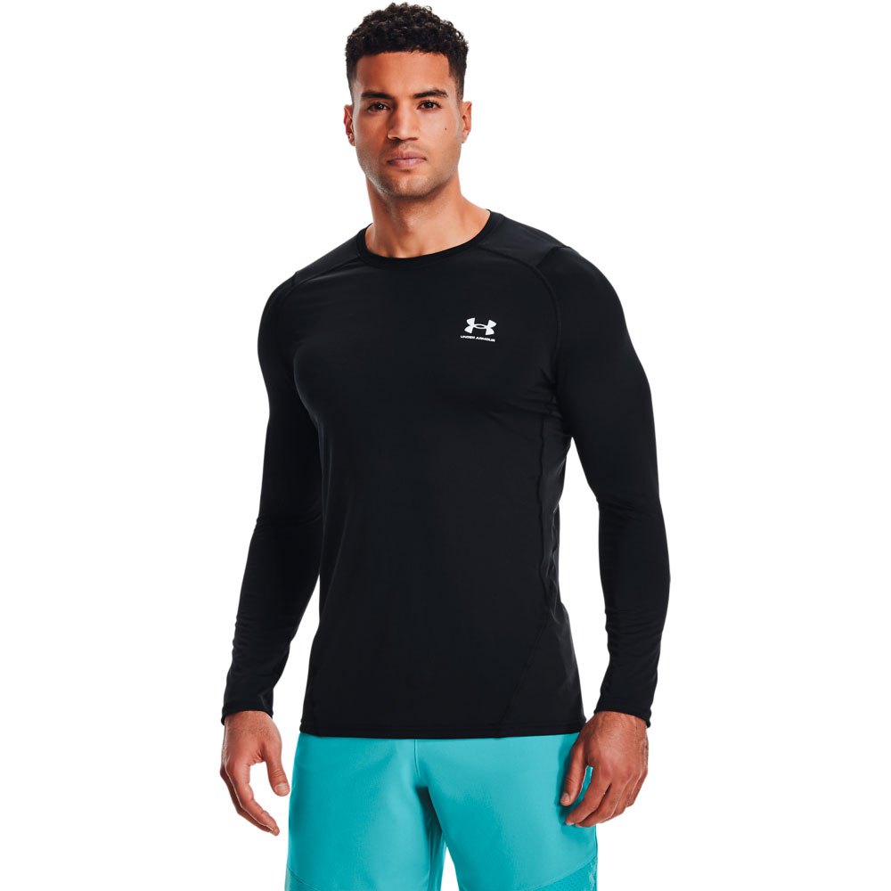 

Футболка с длинным рукавом Under Armour HeatGear Armour Fitted, черный