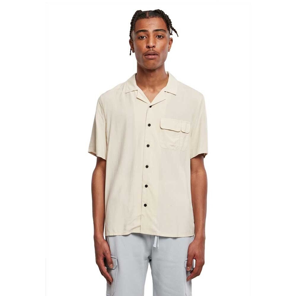 

Рубашка с коротким рукавом Urban Classics Viscose Camp, желтый