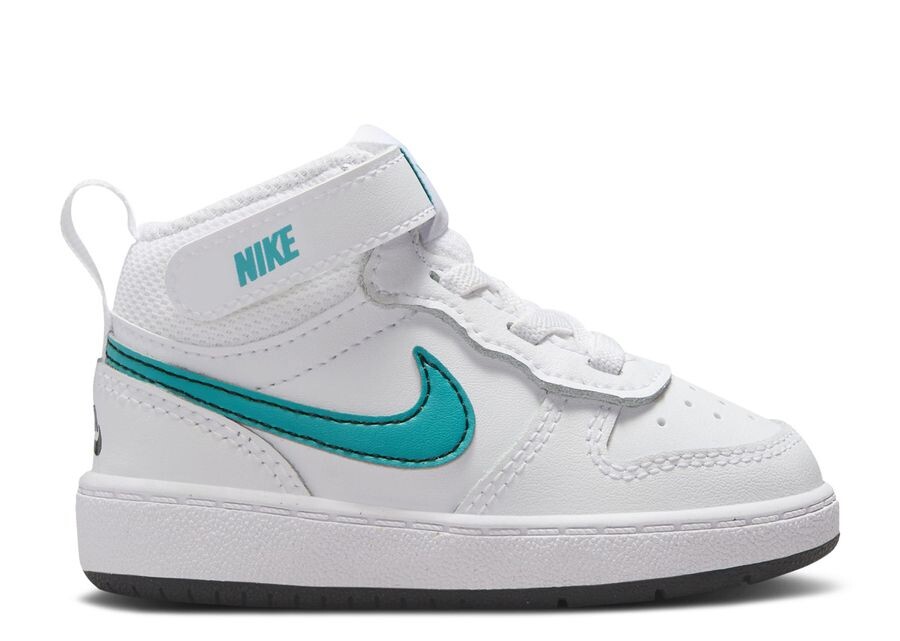 

Кроссовки Nike Court Borough Mid 2 TD, цвет White Aquamarine