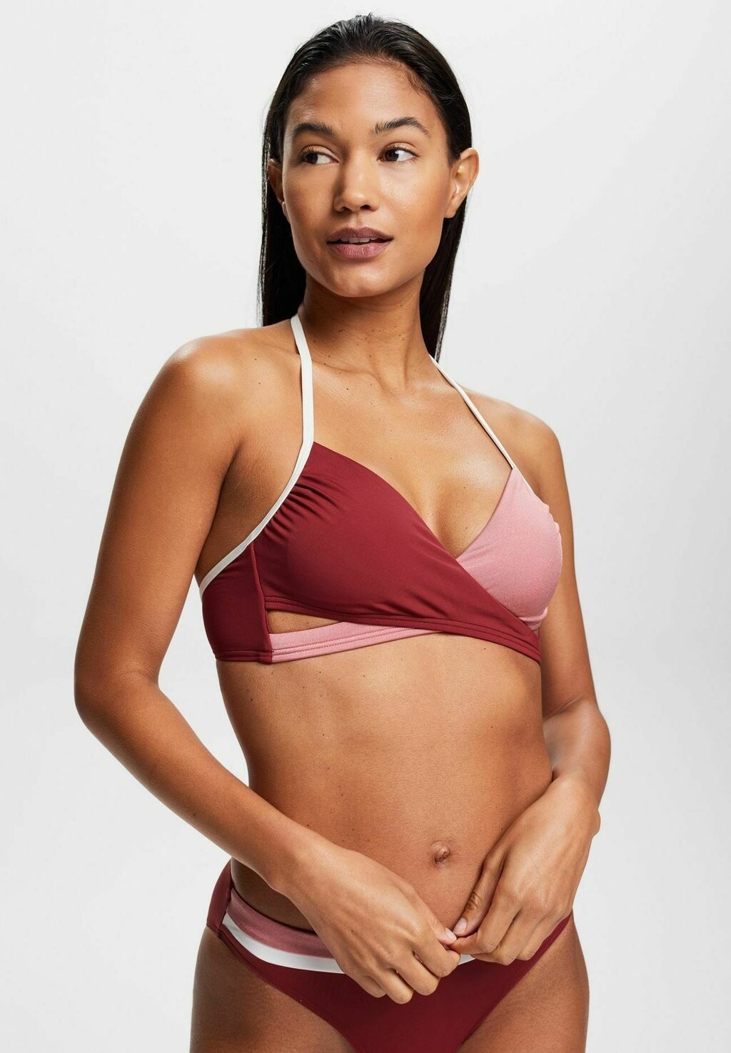 

Верх бикини Esprit, красный