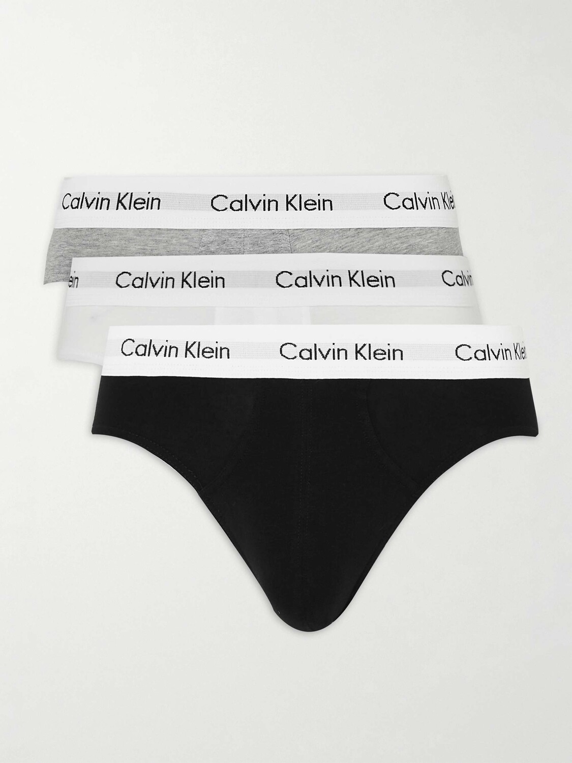 

Комплект из трех трусов из эластичного хлопка CALVIN KLEIN UNDERWEAR, мульти