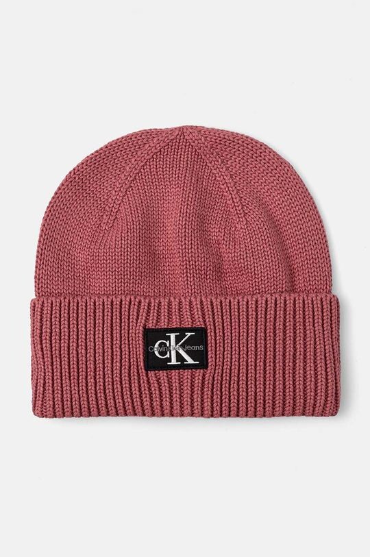 

Шапка Calvin Klein Jeans, розовый