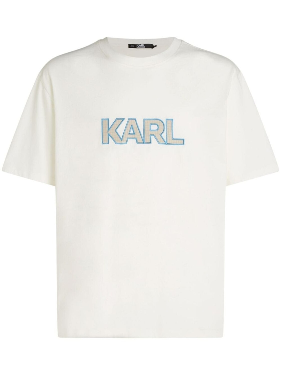 

Karl Lagerfeld футболка из органического хлопка с логотипом, белый