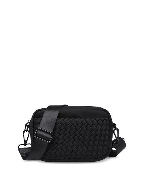Небольшая плетеная сумка через плечо Inspiration из неопрена Sol & Selene, цвет Black