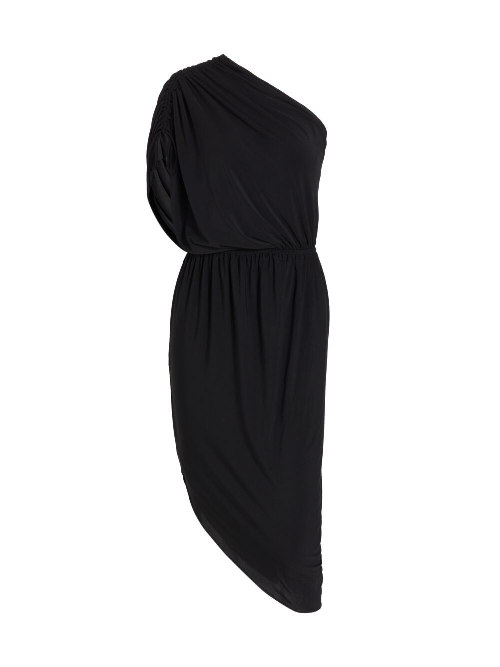 

Платье на одно плечо от Bev Halston, черный