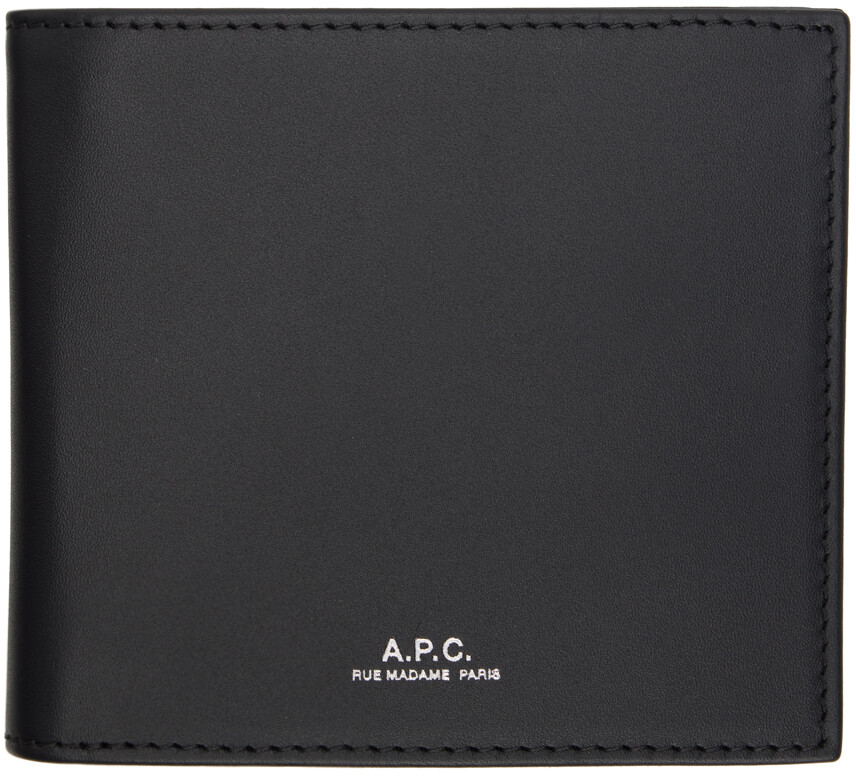 

Черный кошелек New London A.P.C., цвет Black
