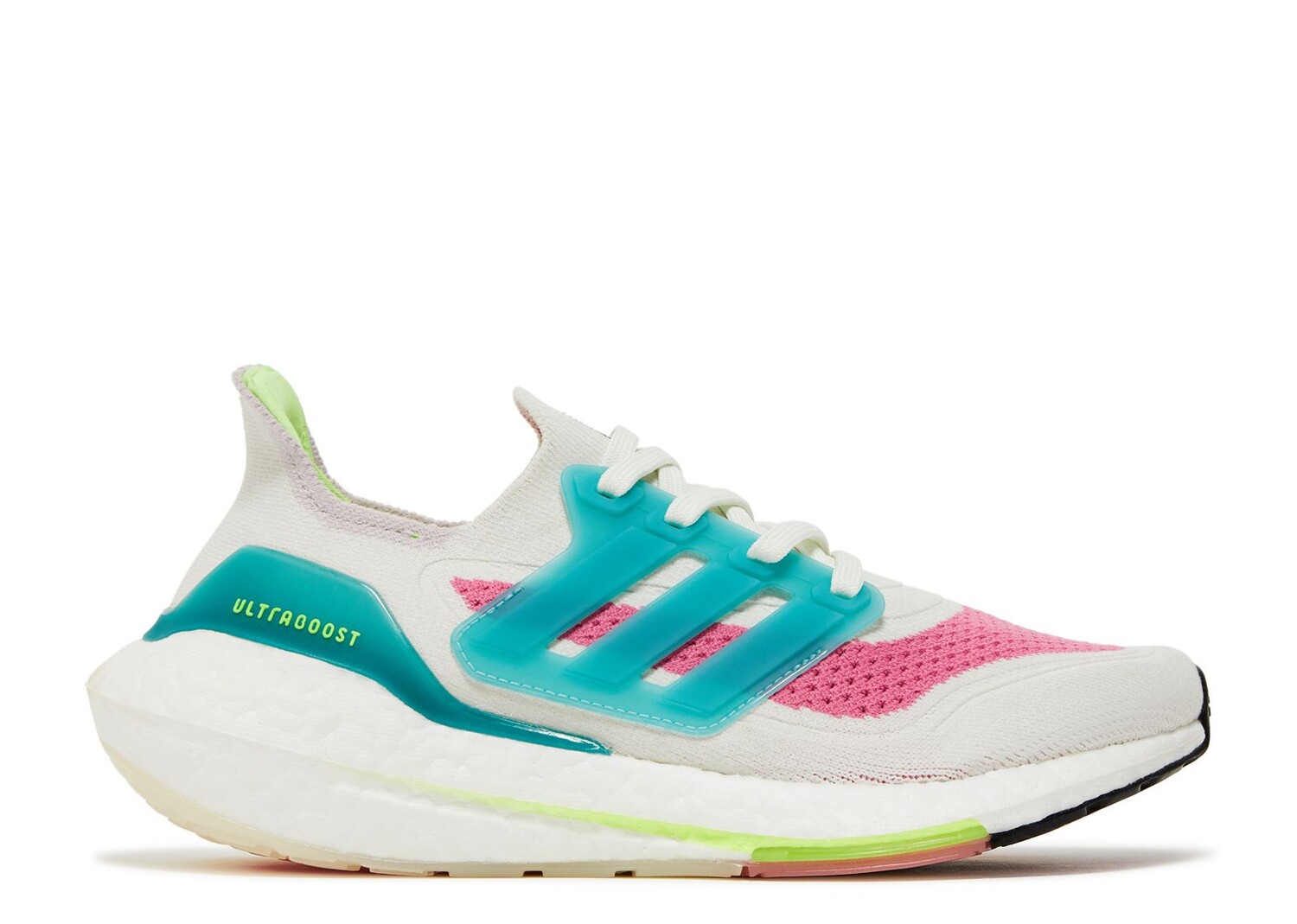 

Кроссовки adidas Wmns Ultraboost 21 'White Tint Rose Tone', зеленый