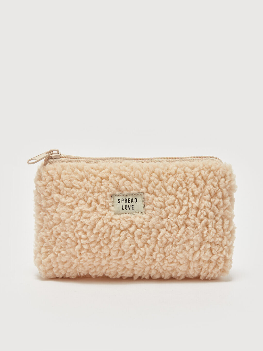 

Пушистый женский кошелек LCW ACCESSORIES, бежевый