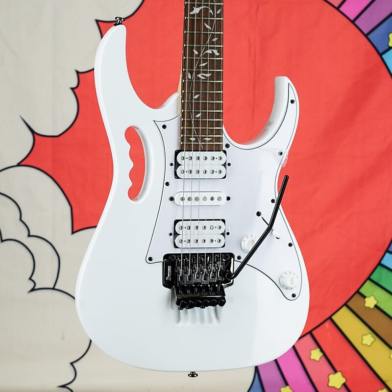 

Электрогитара Ibanez Steve Vai JEM Jr. Junior Electric Guitar, White