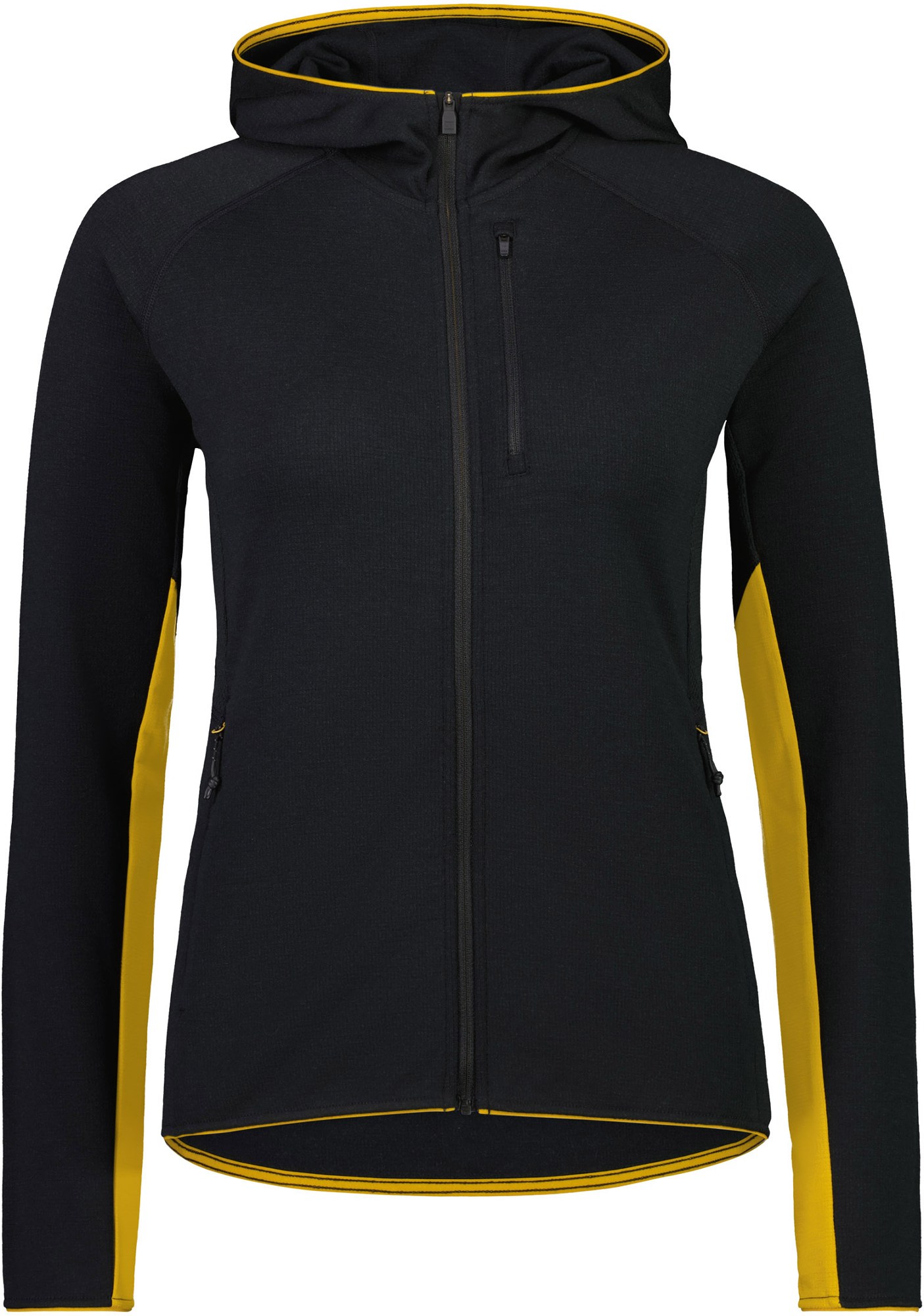 Куртка с капюшоном Approach Merino Gridlock, женская Mons Royale, черный