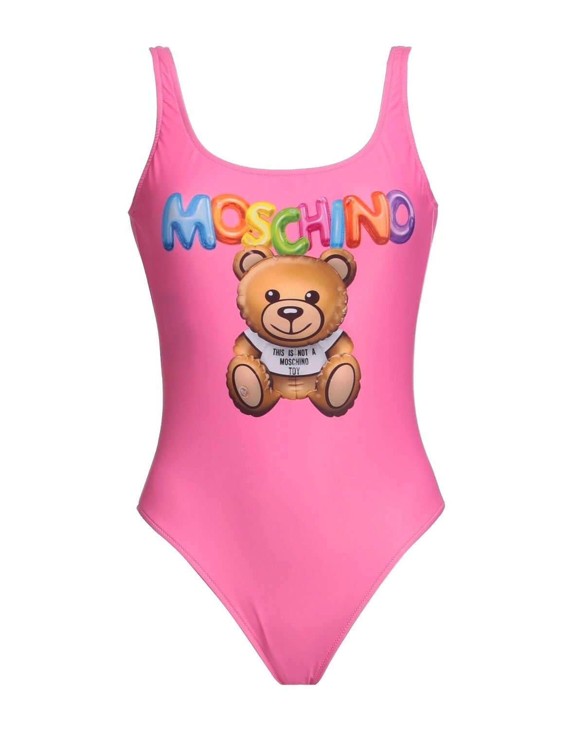 

Цельный купальник Moschino, фуксия