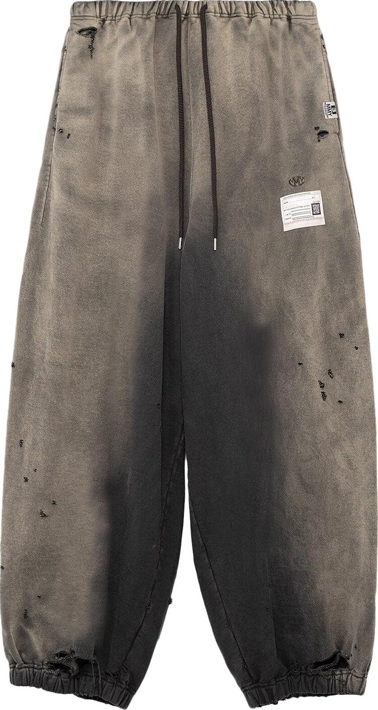 

Брюки Maison Mihara Yasuhiro Sun Faded 'Black', черный