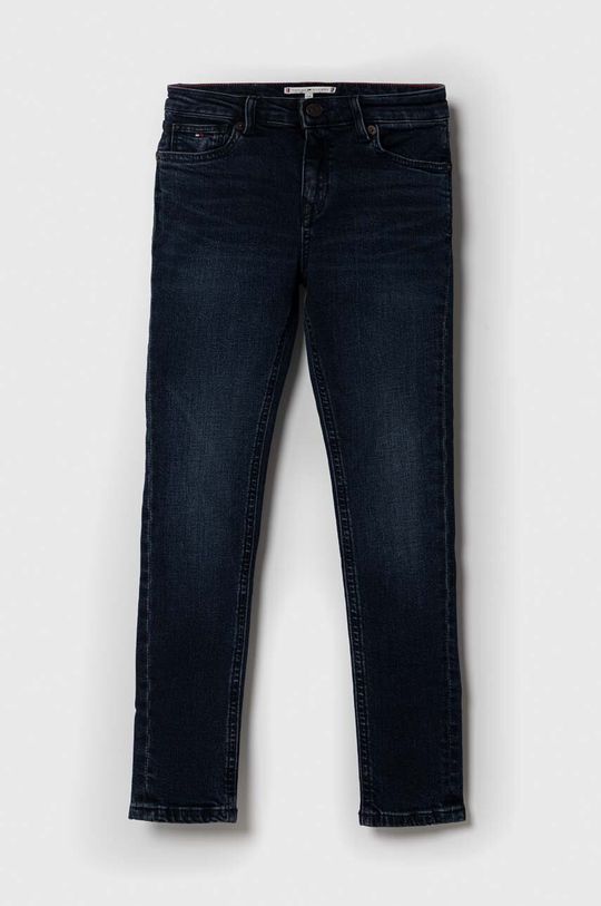 джинсы скинни tommy hilfiger размер 30 30 бордовый Детские джинсы Tommy Hilfiger, синий