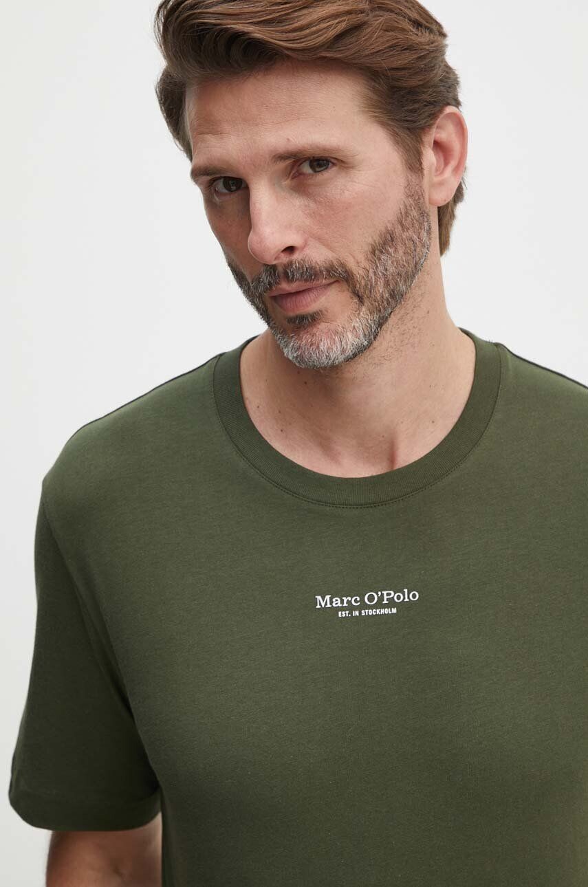 

Хлопковая футболка Marc O'Polo, зеленый