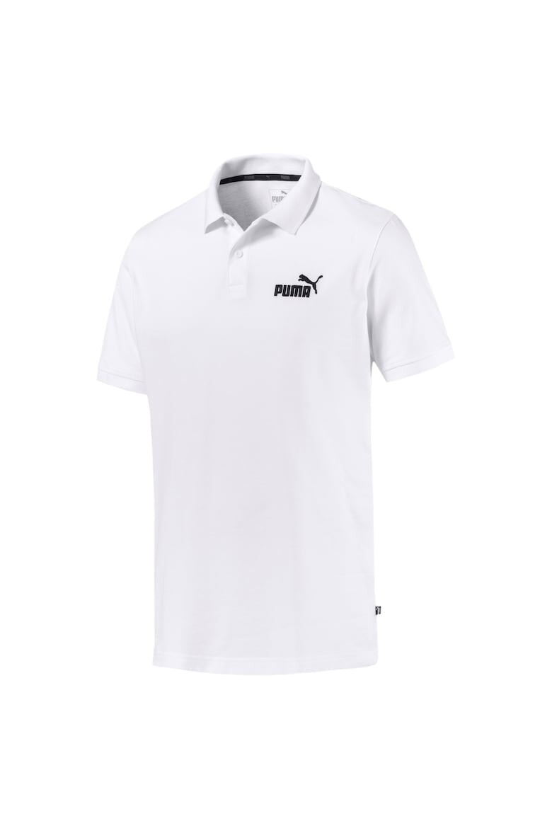 

Футболка с воротником и логотипом Puma, белый