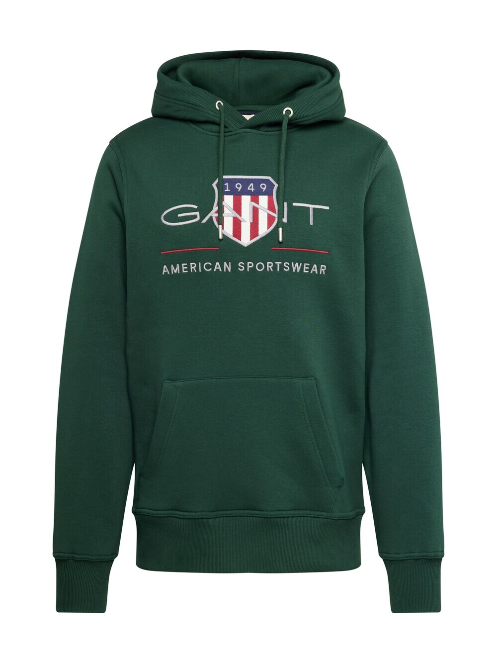 

Толстовка Gant, темно-зеленый