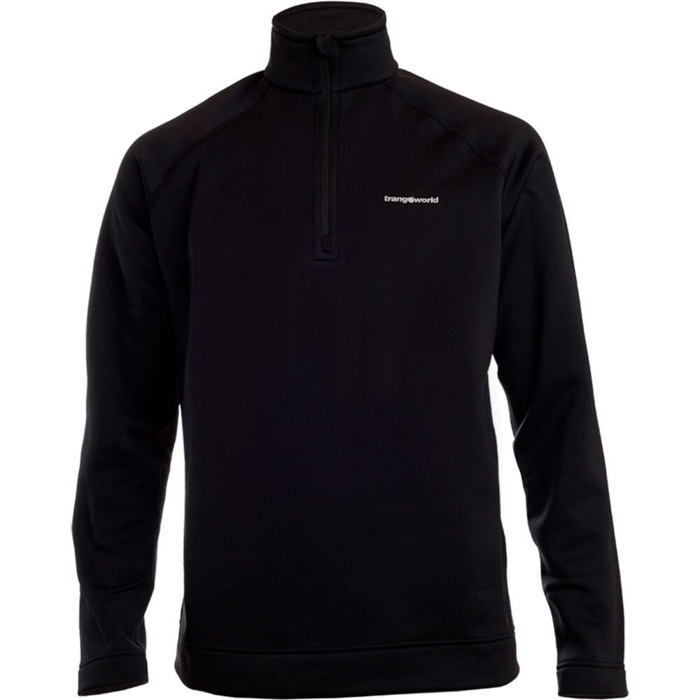 

Флис Trangoworld Qoruq half zip, черный