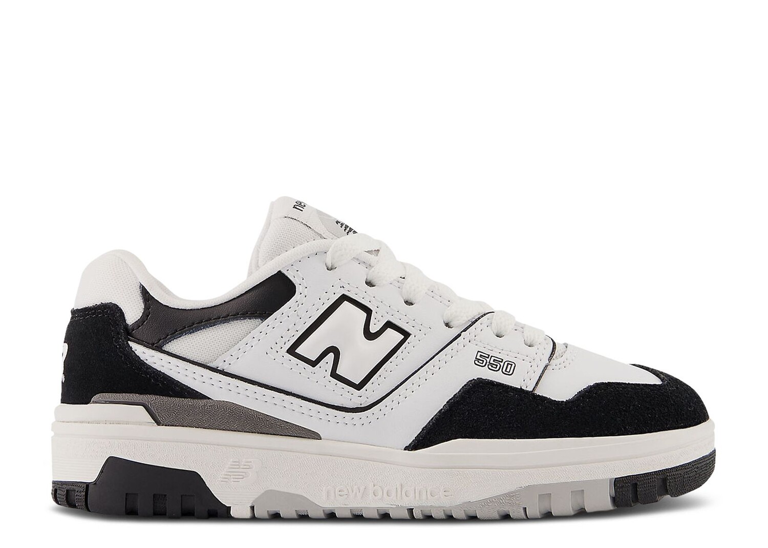 

Кроссовки New Balance 550 Little Kid 'White Black', белый