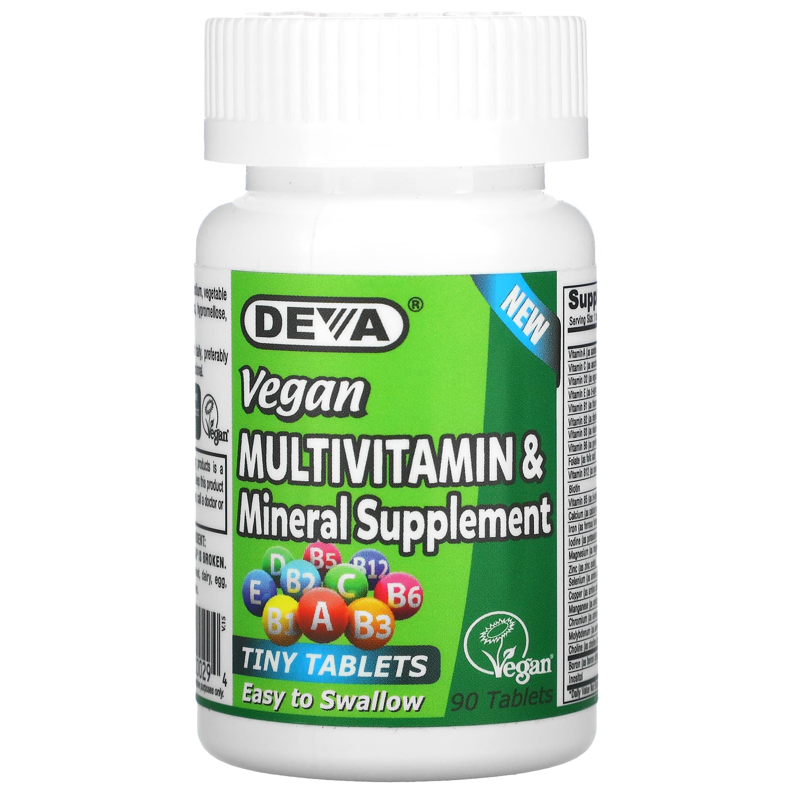 Deva Мультивитаминная и минеральная добавка 90 таблеток deva мультивитаминная и минеральная добавка для веганов один раз в день 90 таблеток