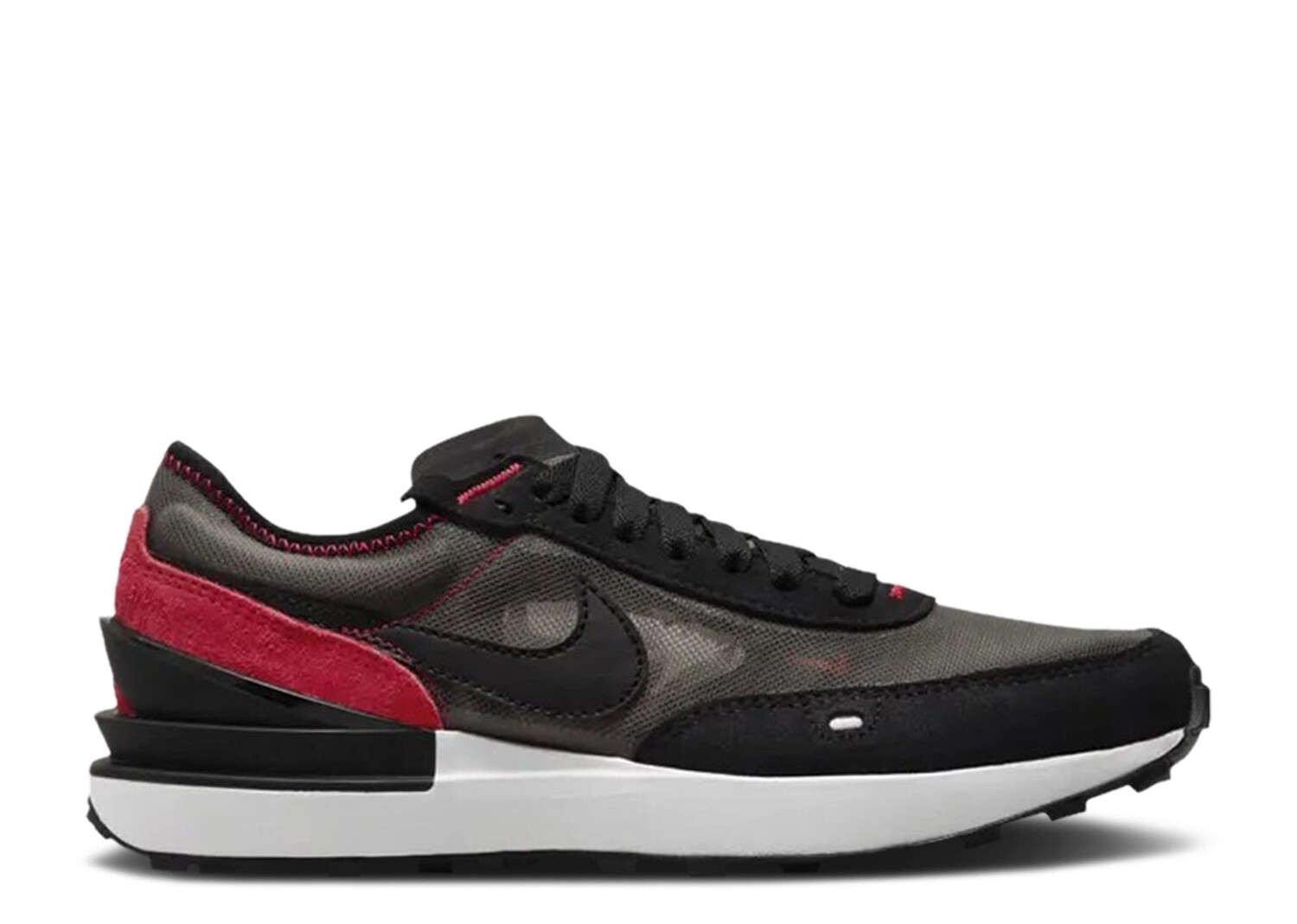 

Кроссовки Nike Waffle One Gs 'Flat Pewter Siren Red', серый