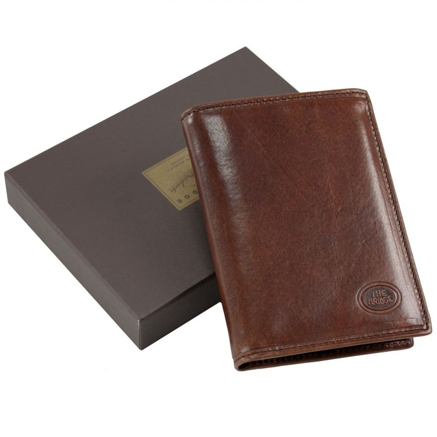 

Кошелек The Bridge Story Uomo II Leder 9,5 см, цвет marrone-braun