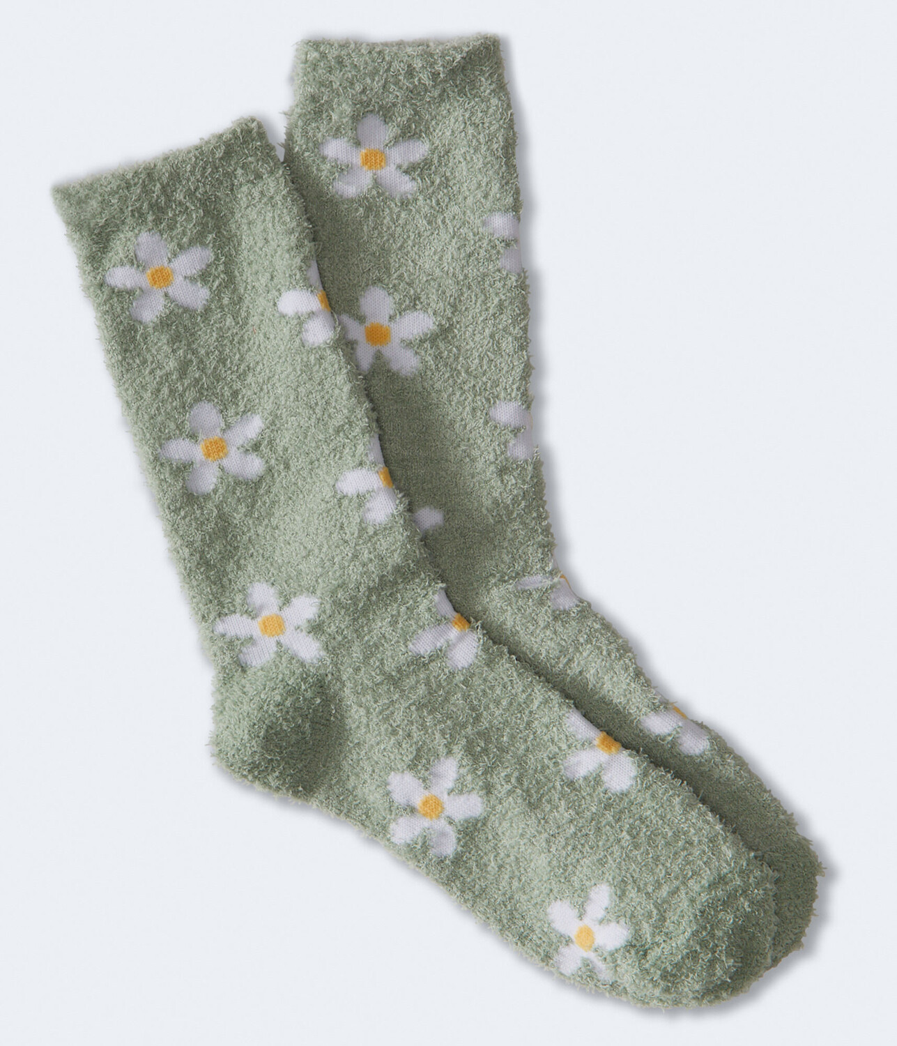 

Носки Daisies Fuzzy Crew Aeropostale, зеленый