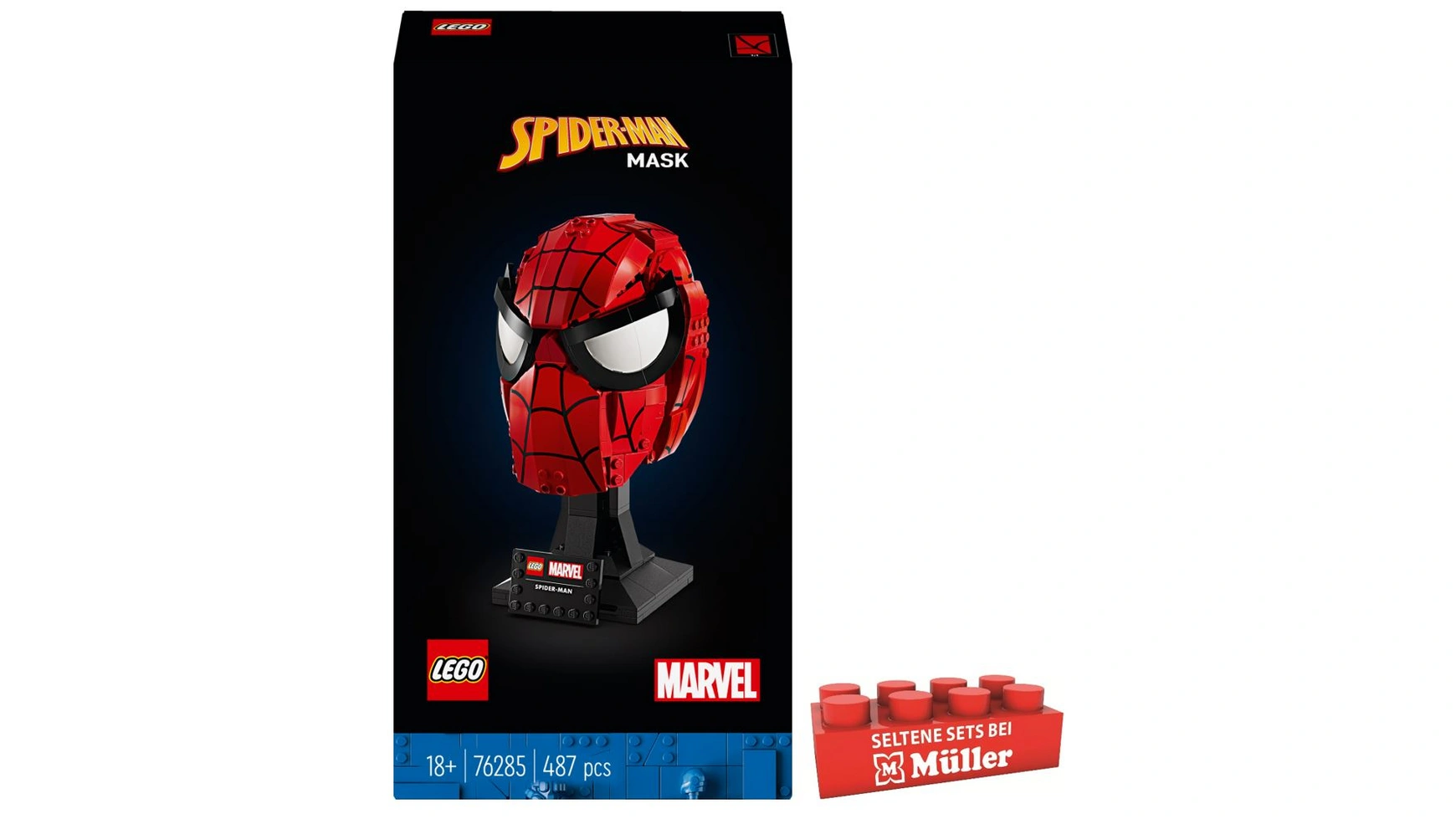 Lego Marvel Набор моделей супергероев в маске Человека-паука для взрослых рюкзак человека паука с подсветкой глаз marvel синий