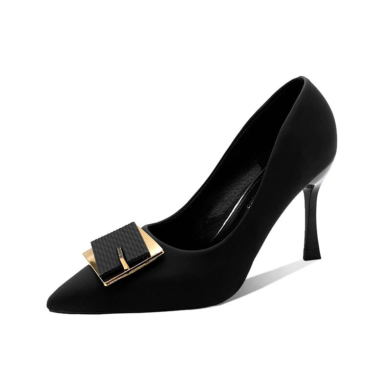 

Туфли женские на высоком каблуке Lunnifeiya, цвет Off-white (7cm)