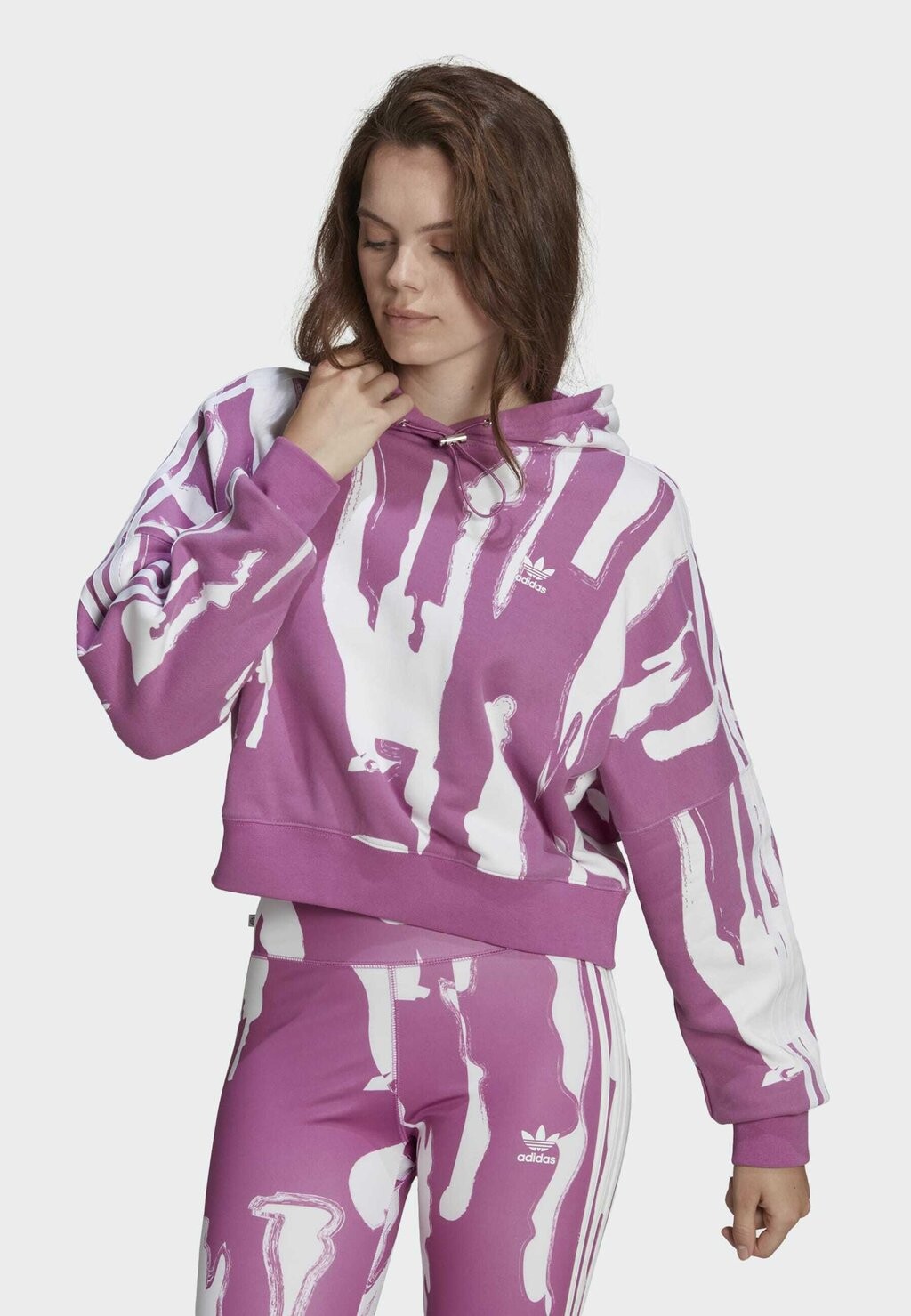 

Худи adidas Originals, фиолетовый