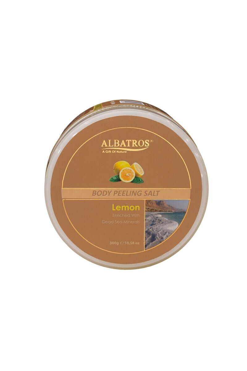 

Соль для пилинга тела Albatros Lemon, 300 гр