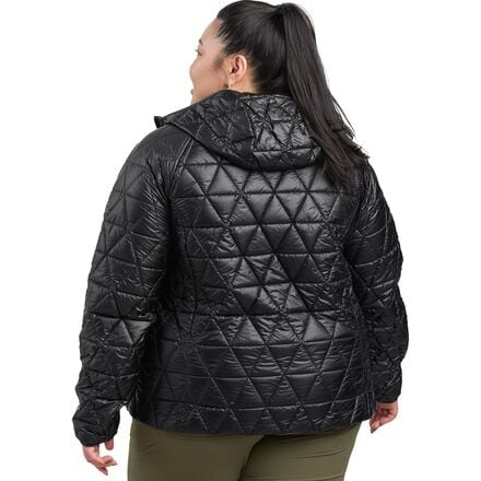 Куртка Plus с капюшоном с гелиевым утеплителем женская Outdoor Research, черный