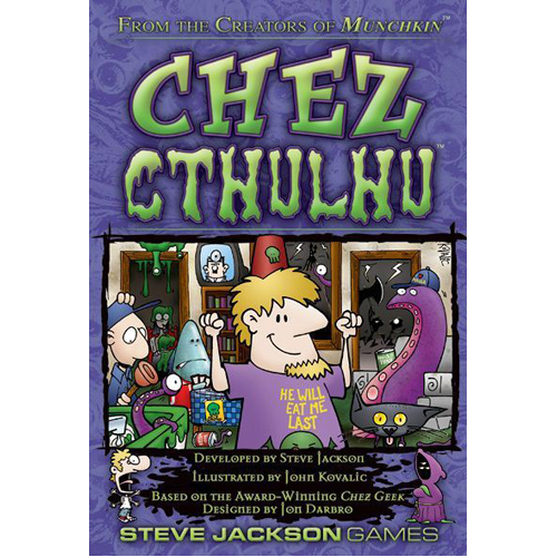 Настольная игра Chez Cthulhu (2Nd Edition) Steve Jackson Games настольная игра steve jackson games zombie dice horde edition