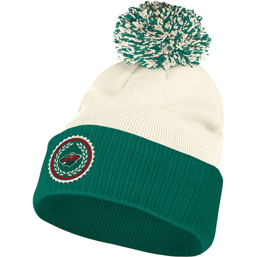 

Шапка adidas Minnesota Wild, загар