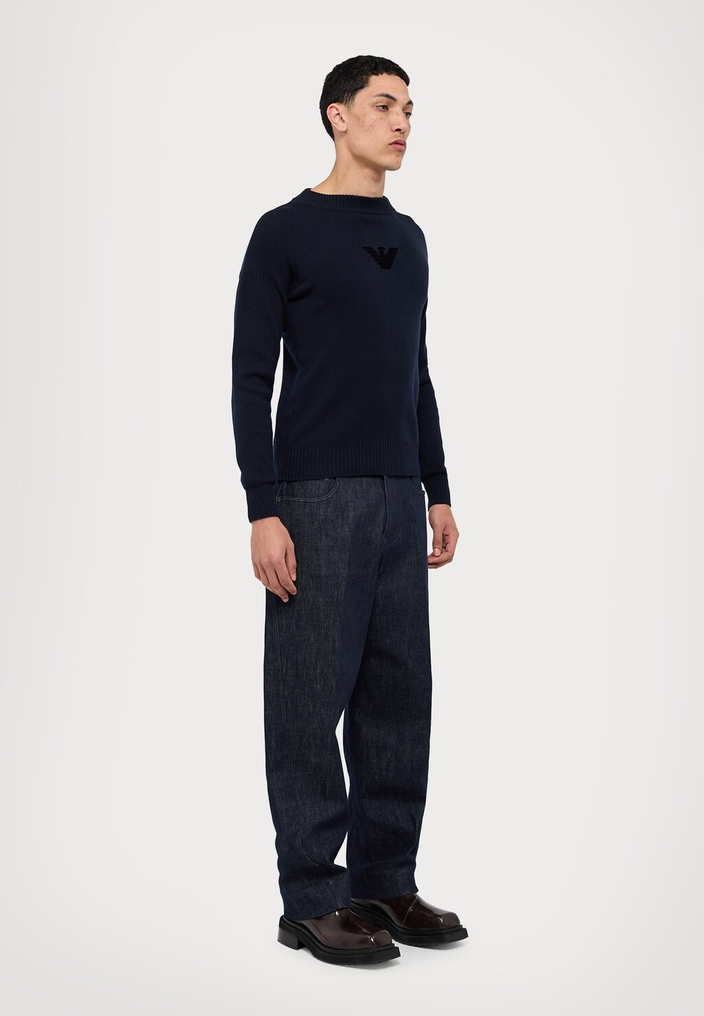 

Джемпер Emporio Armani, темно-синий
