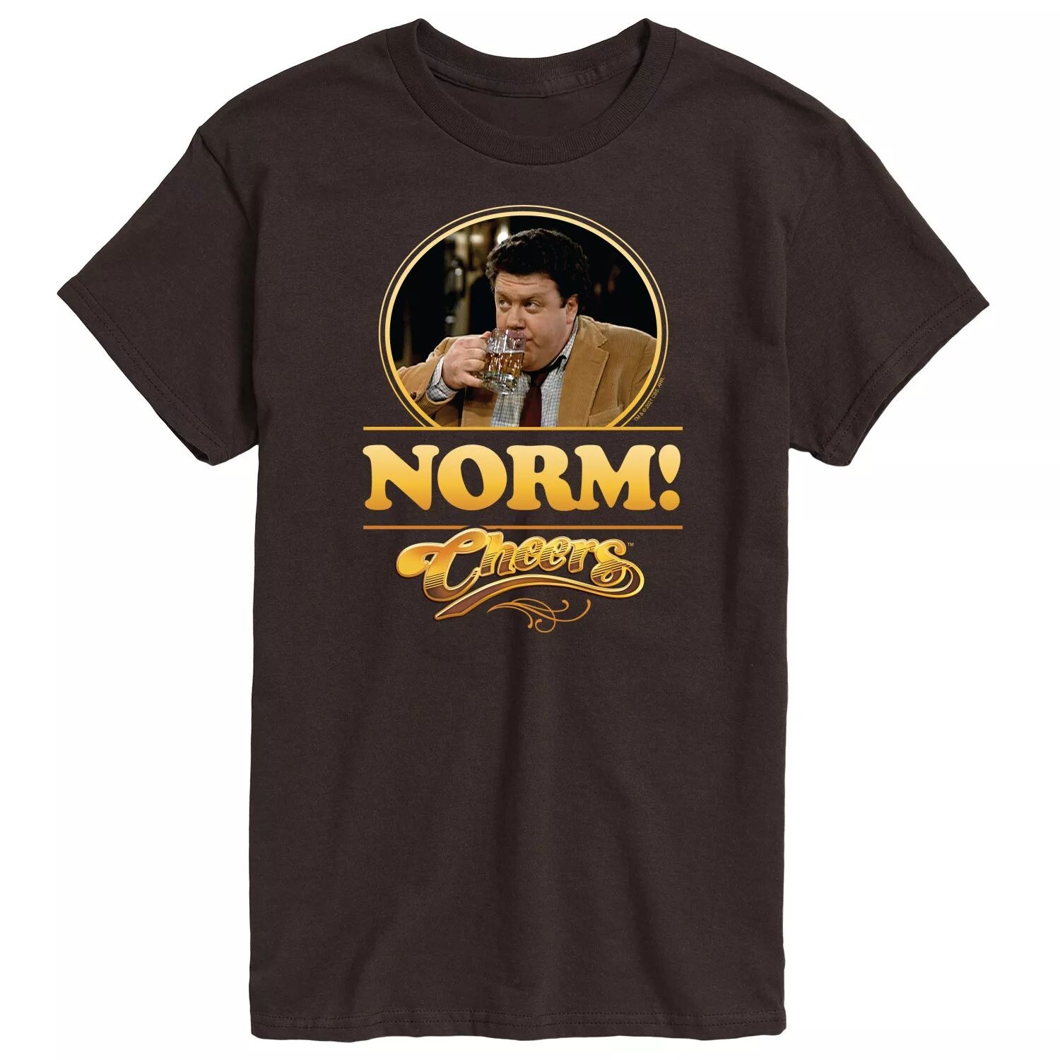 

Мужская футболка Cheers Norm Licensed Character
