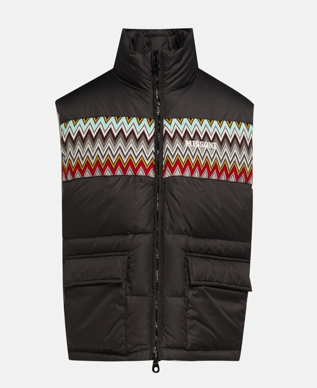 

Пуховый жилет Missoni, черный