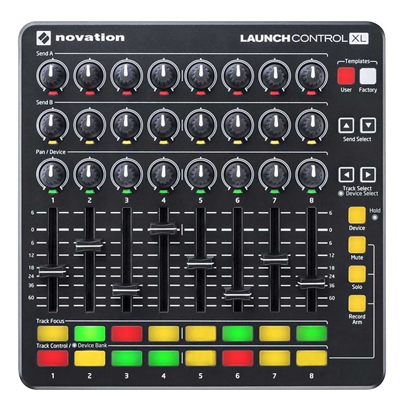 DJ-Контроллер Novation Launch Control XL MK2 MIDI DAW Controller dj станции комплекты контроллеры gemini mdj 500