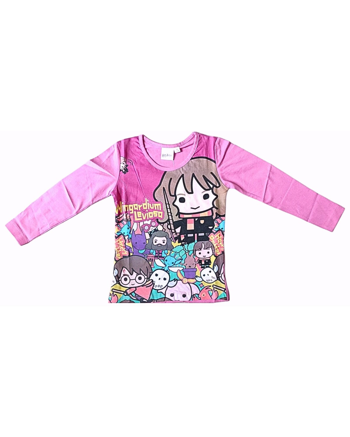 

Лонгслив Harry Potter Langarmshirt Harry Potter Cartoon Stil, розовый