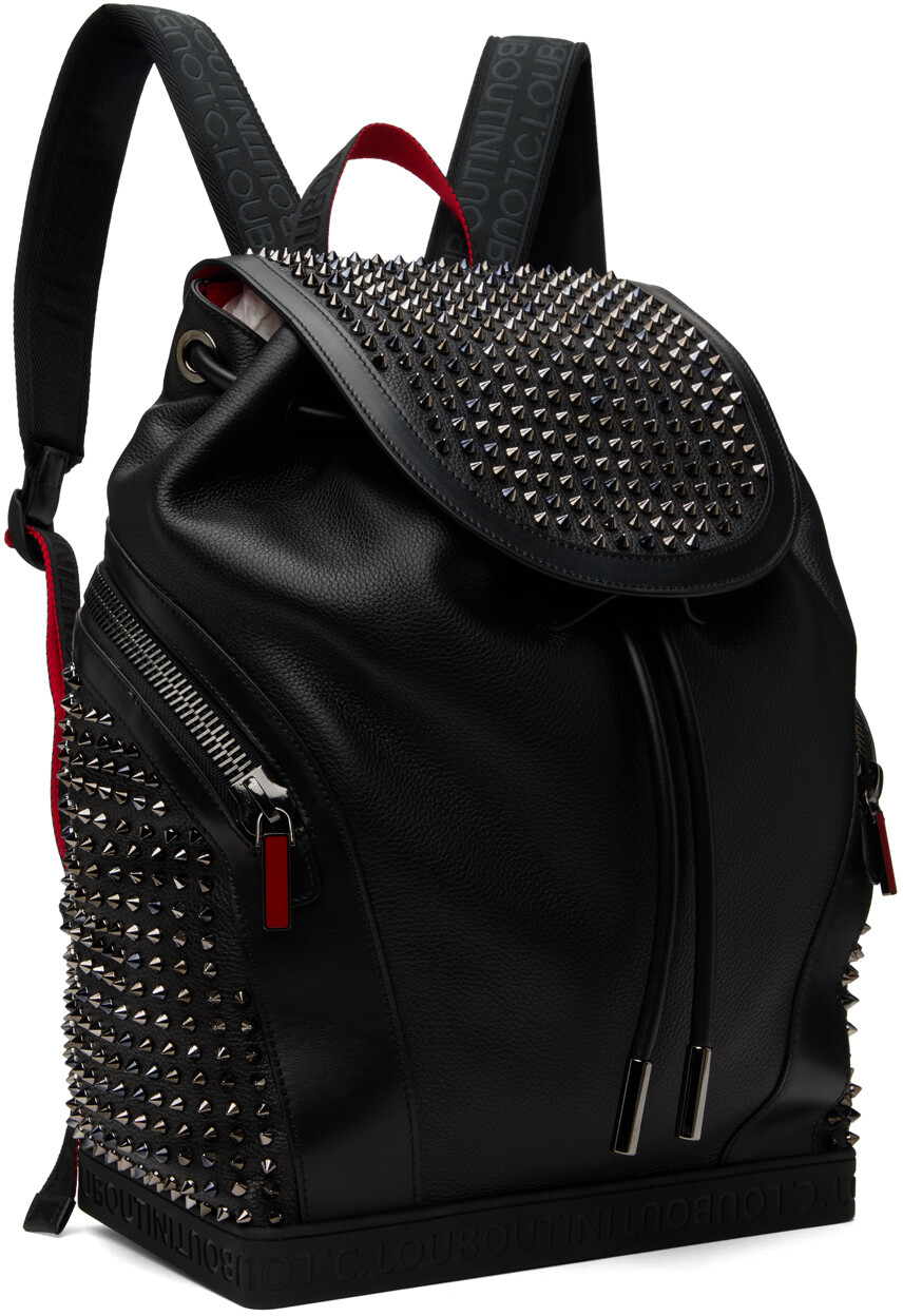 

Черный маленький рюкзак Explorafunk Christian Louboutin