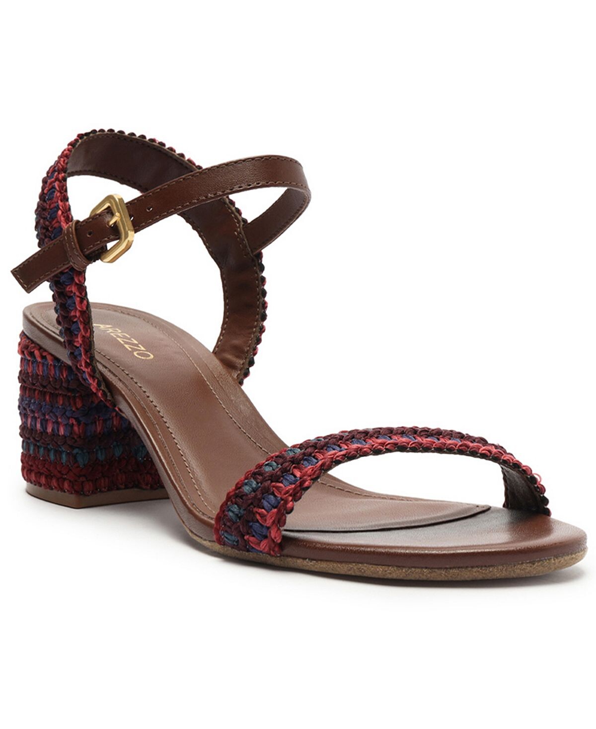 

Женские сандалии Mya Mid Block Arezzo