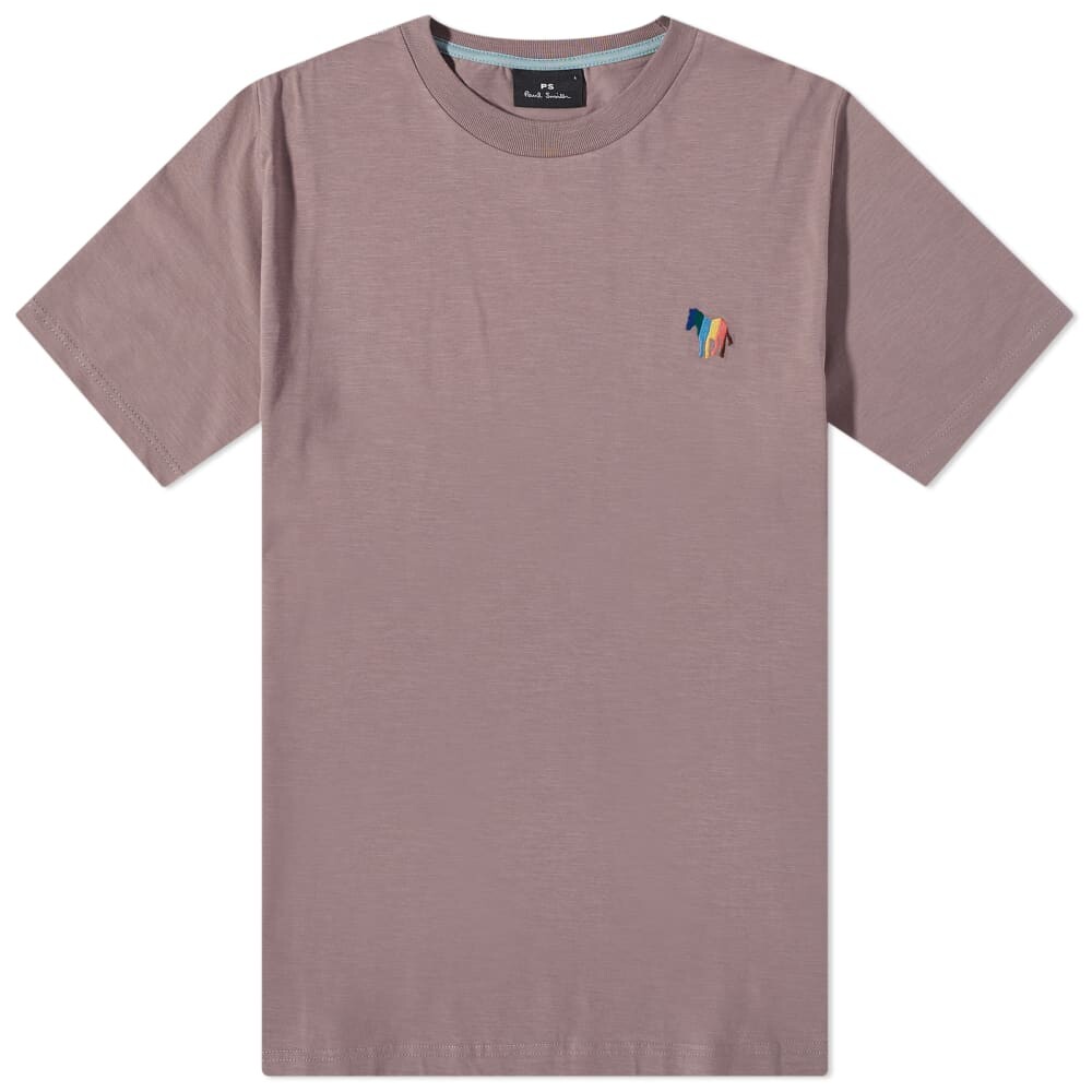 

Футболка Paul Smith в широкую полоску с зеброй, фиолетовый