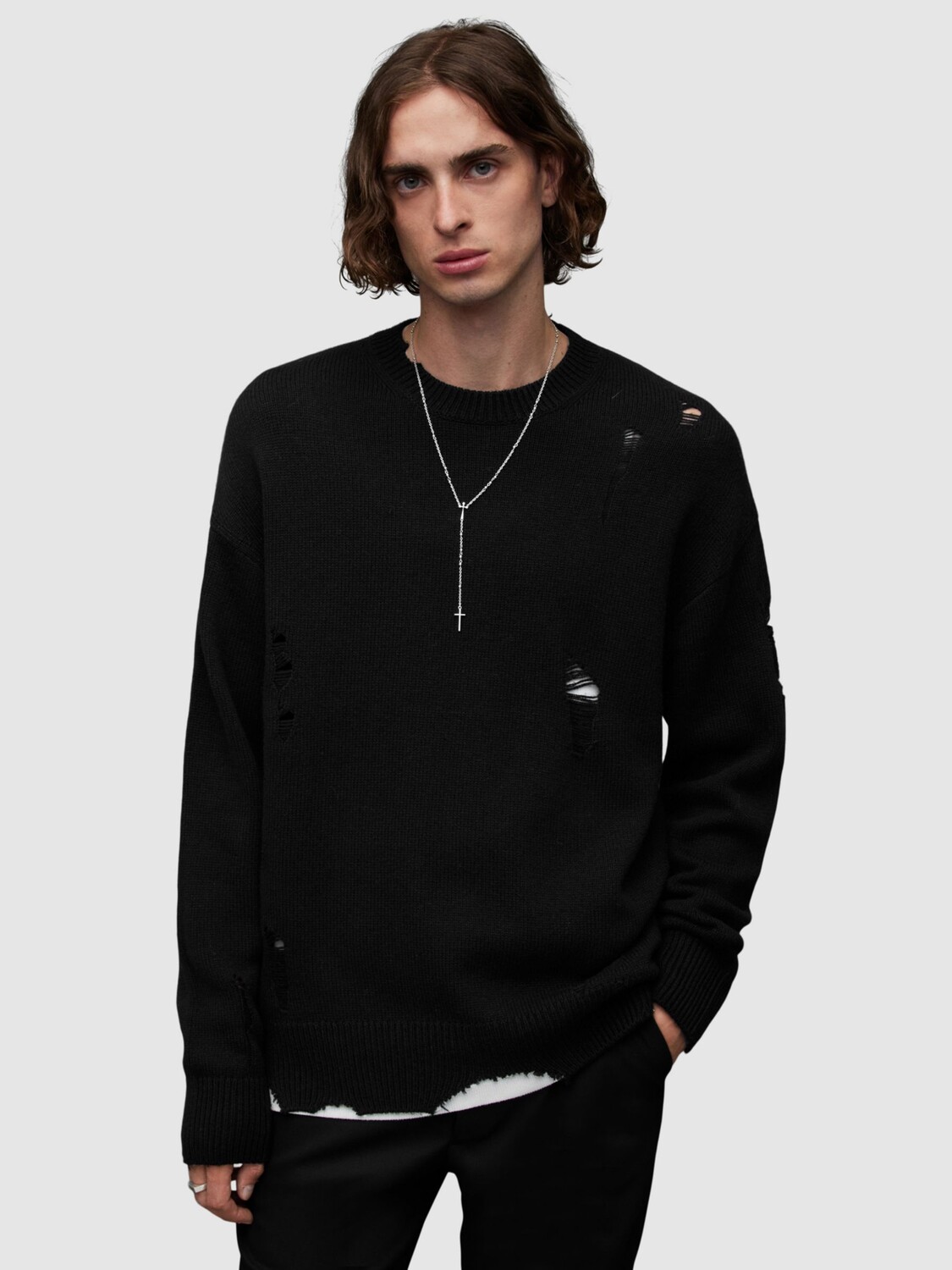 

Джемпер Vicious Crew AllSaints, черный