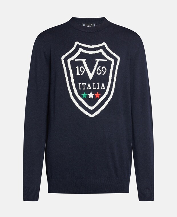 

Футболка 19V69 ITALIA, темно-синий