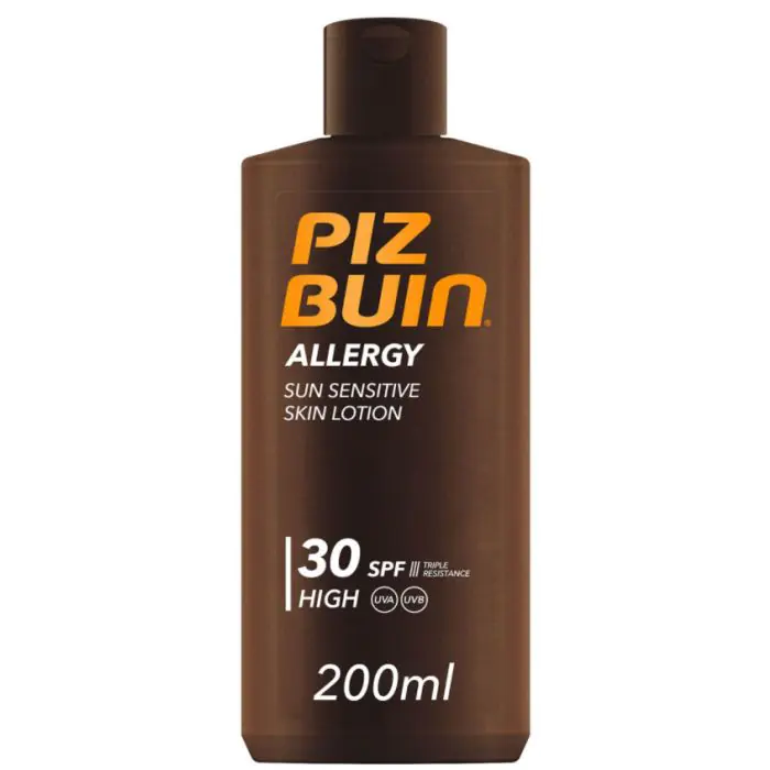 

Солнцезащитный крем protector solar allergy Piz Buin, объем 200 мл