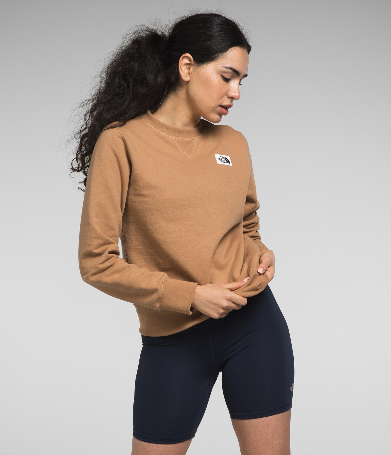 

Толстовка с нашивкой Heritage - женская The North Face, хаки