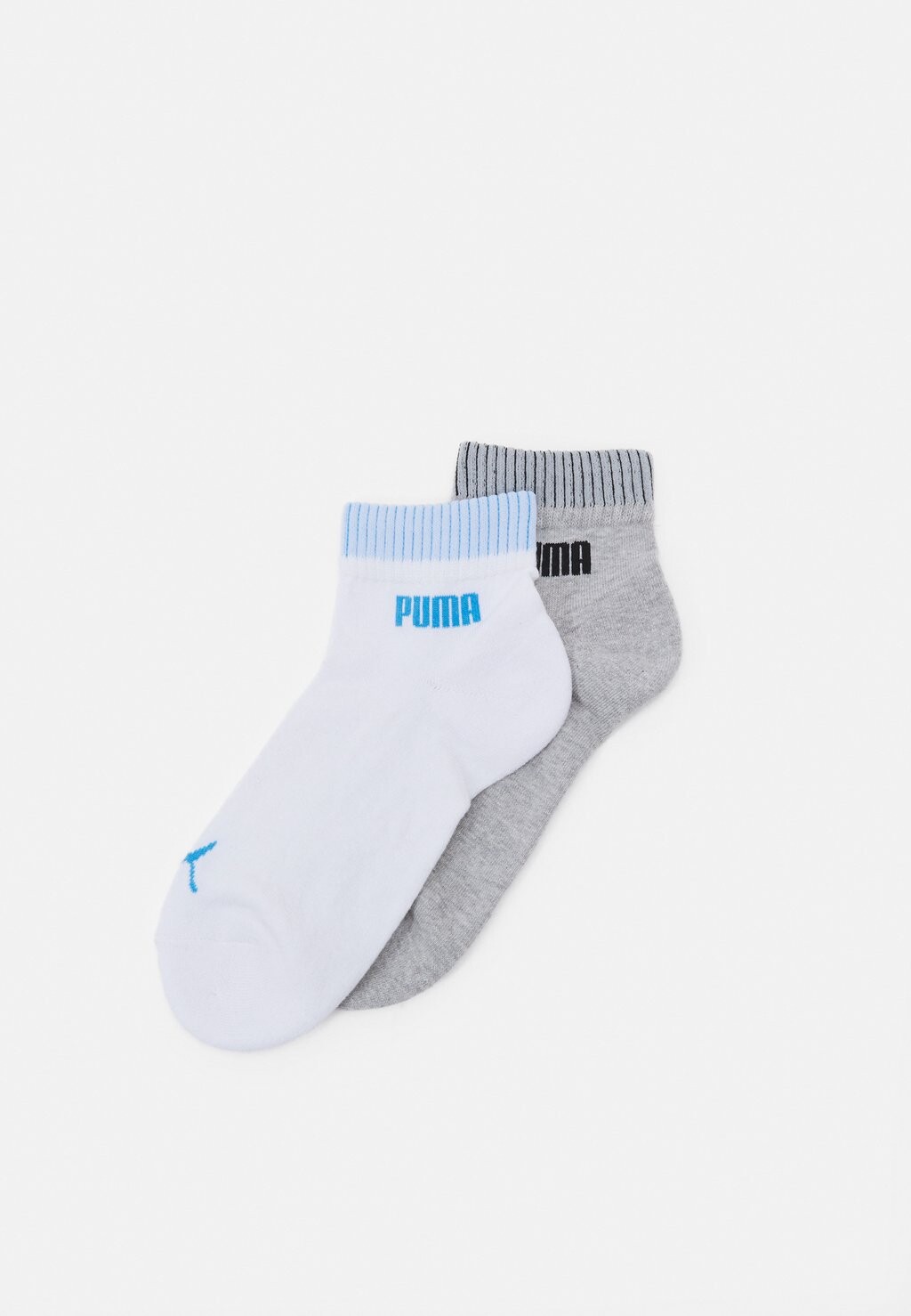 

Спортивные носки PUMA UNISEX NEW HERITAGE QUARTER 4P Puma, серый/белый