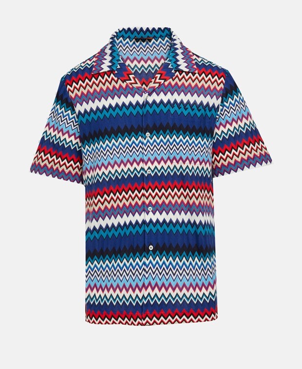 

Рубашка с короткими рукавами Missoni, синий