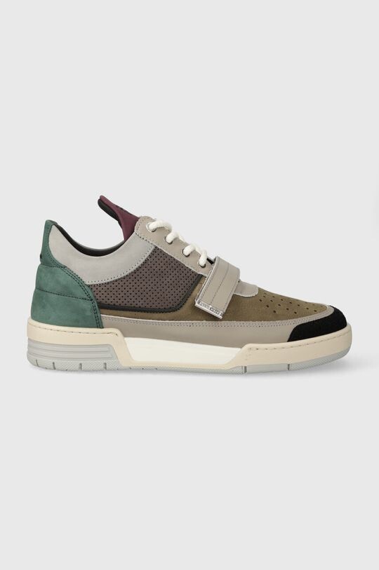 

Кожаные кроссовки Filling Pieces, серый